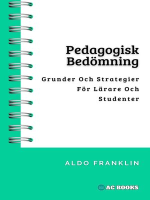 cover image of Pedagogisk Bedömning